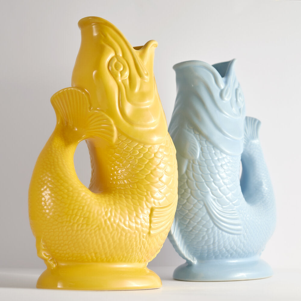 Gluggle kande, pale blue - mini